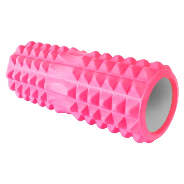Rodillo Foam Roller Yoga Pilates Masajeador Fitness High End Fitness Roller_RosaHF