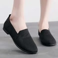 thumbnail image 2 of Xiaoxatg Women's Casual Shoes - Breathable Soft Bottom Comfortable Flat Fashion Footwear for Spring and Summer 7 Black, 2 of 7