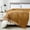 Almond, variant on Navy Throw Blanket Textured Solid Soft Sofa Couch Decorative Knitted Blanket, 60" x 80" Navy