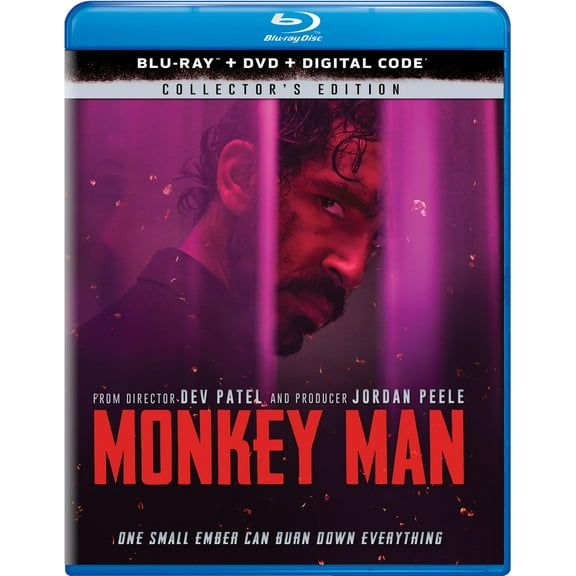 Monkey Man (Blu-ray   DVD   Digital Copy), Universal Studios, Action & Adventure