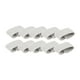 thumbnail image 2 of 10 piezas de sujetadores elásticos para cinturones, trabillas para pantalones, soporte para cinturones. Gris, 2 of 9