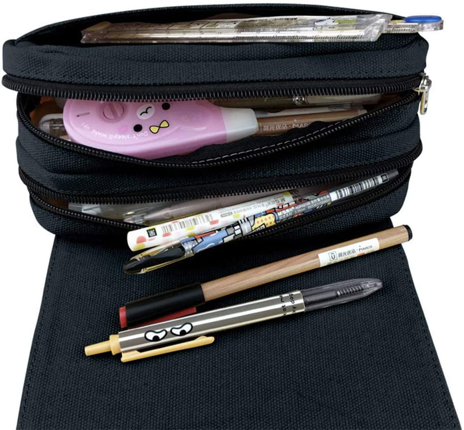 Game Among us Canvas pencil case student's pen bag Storage case make up bag 