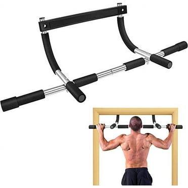 Pull Up Bar for Doorway, No Screws Portable Chin Up Bar Doorway, Strength Training Door Frame Pull-up Bars, Hanging Bar for Exercise, Door Workout Bar with Foam Grips, Pullup Bars for Home