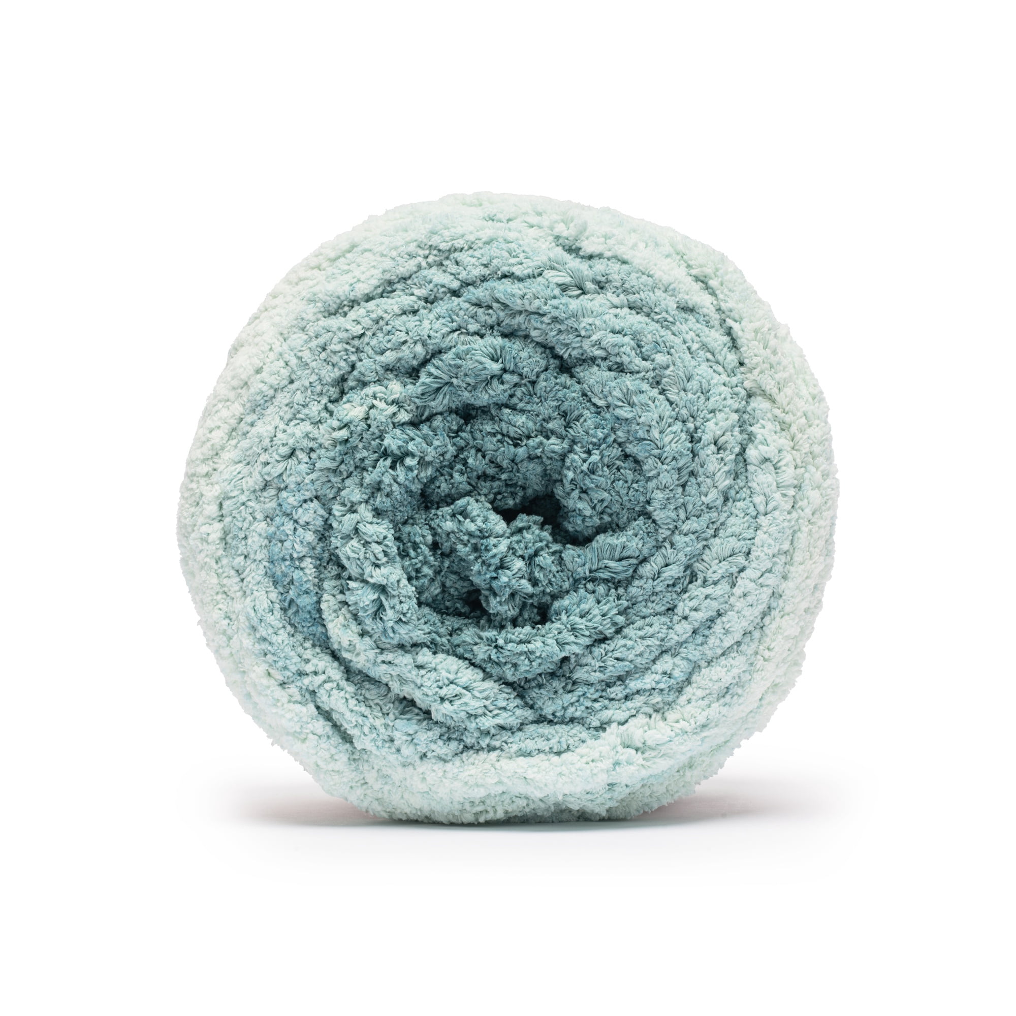 Bernat® Blanket Extra Thick Perfect Phasing™ #7 Jumbo Polyester Yarn, Emerald pine 21.2oz/600g 65 Yards (2 Pack)
