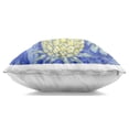 thumbnail image 2 of Stupell Industries Tropical Pineapple on Blue Design by Paul Brent Throw Pillow, 2 of 6