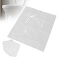thumbnail image 4 of Toilet  Covers, 50pcs Hygienic Wide Application Portable Potty  Covers Prevent Direct Contact Water Soluble  For Outgoing For Elder, 4 of 8