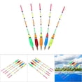 thumbnail image 3 of Fishing Floats, 5PCS Multiple Color Balsa Wood Fishing Float Fishing Float Fishing Bobbers with High Visibility Color for Fishing In All Situations And Depths, 3 of 7