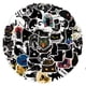 thumbnail image 2 of 100 pegatinas de gato negro JAMW pegatinas de vinilo impermeables para decorar, 2 of 5