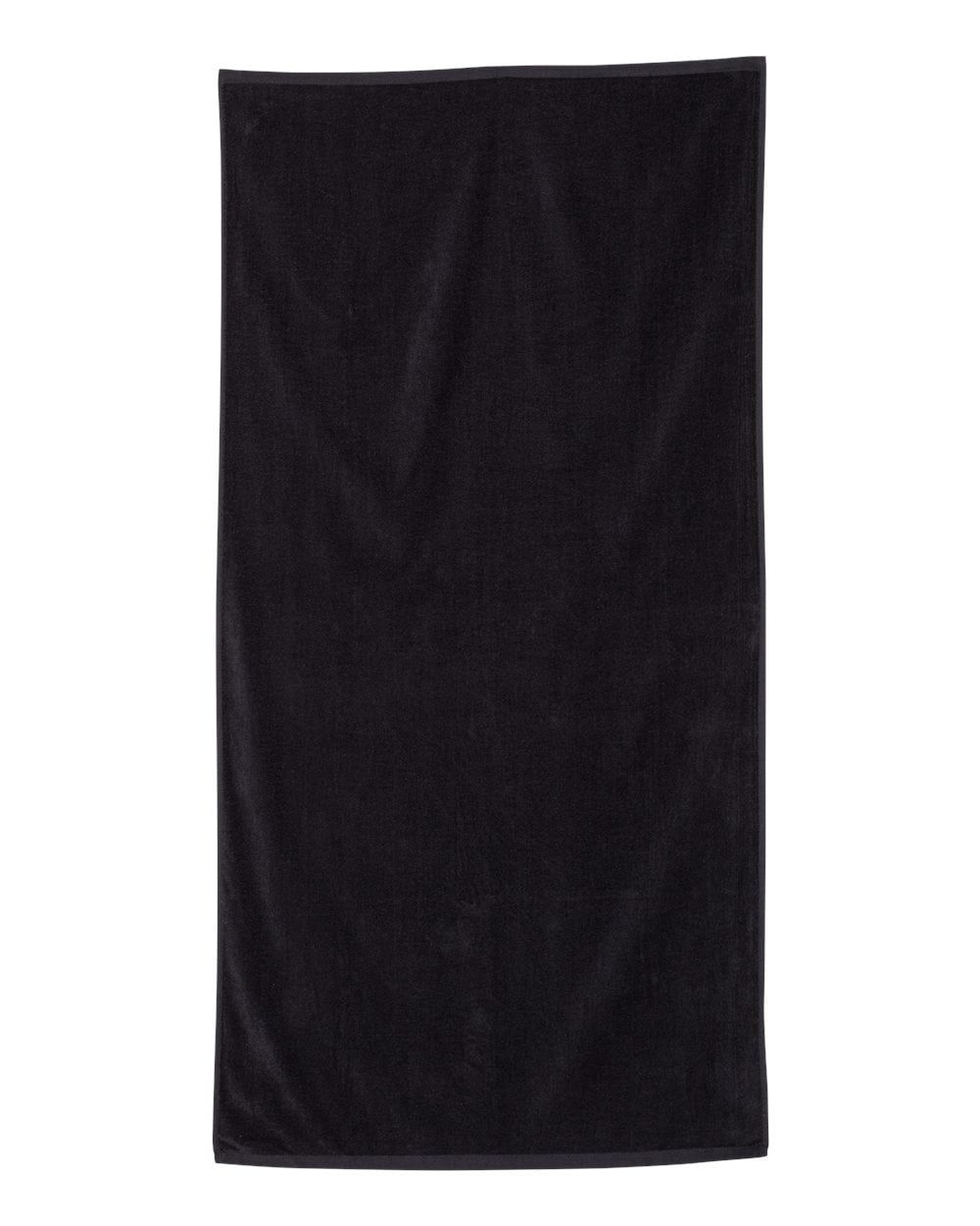 black beach towel