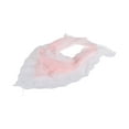 thumbnail image 5 of Unique Bargains 1 Pc French Lace Triangle Bandana Solid Color Turban Crochet Hair Scarf for Women Pink, 5 of 5