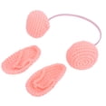 thumbnail image 2 of Accesorios de fotografía infantil, juego de auriculares con zapatilla para bebé, accesorios de fotografía, zapatilla, accesorio de fotografía, construcción robusta, 2 of 8