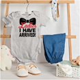 thumbnail image 3 of Ladies I Have Arrived Bowtie New Son Bodysuit Jumper Boys Infant Baby Brisco Brands 18M, 3 of 6