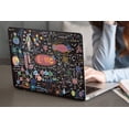 thumbnail image 4 of KSK KAISHEK for MacBook Pro 16 inchs Case 2021 - 2023 Release Model A2780/A2485, Plastic Hard Case Shell Cover + Black Keyboard Cover, Creative A 9_2, 4 of 5