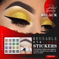 thumbnail image 4 of Pegatinas Reutilizables Para Delineador De Ojos Con Pestañas Postizas, Pegatinas Para Delineador De Ojos, Maquillaje De Ojos 10 Pares Vogacara CE008188-01, 4 of 6