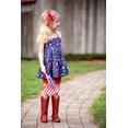 thumbnail image 2 of Taylor Glitter Cowgirl Western Boots Girls, Red Sparkle Size 1 youth (big kid), 2 of 6