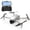 Light gray, variant on OEKE Drone with 4K HD Dual Camera for Adults Kids, RC Quadcopter with 3 Modular 1800mAh Batteries for 30 Mins Long Flight