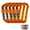 Orange, variant on Aluminum Carabiner Clip, Heavy Duty Carabiners with Screw Gate 30kN D Ring Locking Carabiner for Hiking Camping Fishing and Outdoor Use(3 PCS)