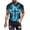 06-Blue, variant on KHONTS Men's Fashion 3D Printed T-Shirt Short Sleeve Funny Graphic Tees Tops Christians T-Shirts 07-White XL