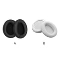 thumbnail image 1 of VONKY Coussinets d'Oreille Coussins Ovales Protection Auditive Professionnelle Pièces de Réparation Supra-Auriculaire Remplacement pour Écouteurs MDR-10RBT MDR-10RNC Blanc, 1 of 9