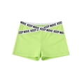 thumbnail image 3 of CHICTRY Kids Girls Biker Dance Yoga Shorts Ballet Gym Training Pull On Shorts Dancewear Fluorescent Green 10, 3 of 7