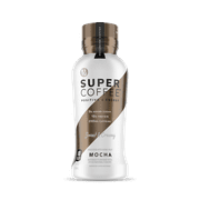 Kitu Super Coffee, SugarFree Keto Coffee (0g Sugar, 10g Protein, 80 Calories) [Mocha] 12 Fl Oz, 12 Pack
