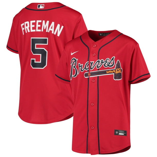 Freddie Freeman Atlanta Braves Nike Youth Alternate 2020 Replica Player