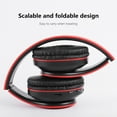 thumbnail image 6 of Wireless Bluetooth Headphones,Bluetooth Headphones Over Ear 5.0,Built-in HD Mic, HiFi Stereo Sound,Deep Bass,Memory Foam Ear Cups for Phone/PC, 6 of 9