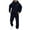Dark Blue, variant on Men's Autumn Winter Casual Fashion Letter Print Hooded Sweatshirt Long Sleeve Pullover Top