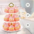 thumbnail image 1 of Soporte para cupcakes BuyWeek 3 niveles bandeja mayor durabilidad, 1 of 12