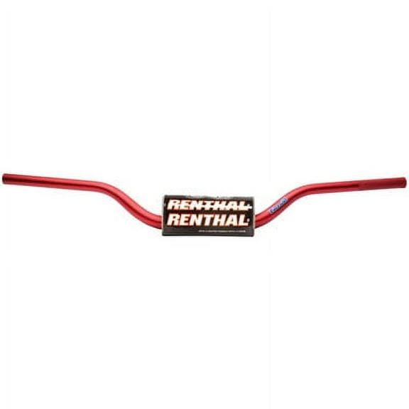 Renthal 1 1/8" FatBar CR High Bend Red for Yamaha YZ250FX 2015-2018