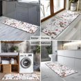 thumbnail image 2 of Bull Terriers and Hearts Kitchen Rug Mat,Kitchen Runner Rugs Non Skid Washable,Decorative Kitchen Floor Mats for Kitchen,Sink,Laundry,17"X47", 2 of 5