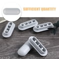 thumbnail image 6 of HOOWIFFY Reusable Grey Toilet Seat Bumpers for Bathroom Comfort, Noise Reduction and Seat, 6 of 8