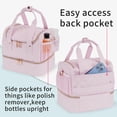 thumbnail image 2 of Funda organizadora de esmaltes de uñas VofiPremiam con capacidad para 1 lámpara de uñas y 30 botellas, 2 of 6