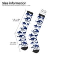 thumbnail image 2 of Balery Cartoon Iceberg Polar Bear Calcetines novedosos Calcetines deportivos Calcetines hasta la rodilla Calcetines de algodón Calcetines originales y geniales, 2 of 6