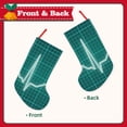 thumbnail image 2 of Sikiie ECG Wave Christmas Stockings,18 Inches Christmas Stockings Xmas Hanging Stockings for Family Christmas Decorations & Gifts, 2 of 7