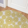 thumbnail image 2 of Flower Power Yellow Office Mat by Kavka Designs, 2 of 3