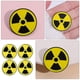 thumbnail image 5 of 4 Uds broche de aleación Pin signo de radiación broche decorativo ropa Pin mujeres broches joyería, 5 of 5