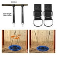 thumbnail image 4 of RedSwing 43" Flying Saucer Swing – Heavy-Duty Outdoor Round Tire Swing for Kids, 500 lbs Capacity, Blue, 4 of 7