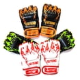 thumbnail image 2 of Manoplas de boxeo Guantes de boxeo de medio dedo Mitones de boxeo de entrenamiento MMA Guantes de sa Suteng Manoplas de boxeo, 2 of 7