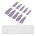 thumbnail image 1 of Long Coffin Fake Nails, 10pcs Not Easy Fade No Peculiar Smell Press On Nails For Salons For Girls For Women For Home ANGGREK Otros, 1 of 8