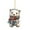 B, variant on Clearance Under 5$ Christmas Decoration Polar Bear Pendant, Dienrx Bear Christmas Ornaments Cute Bear with Scarf Christmas Tree Animal Acrylic Pendant Bear Wearing Scarves Hanging Decor for Car