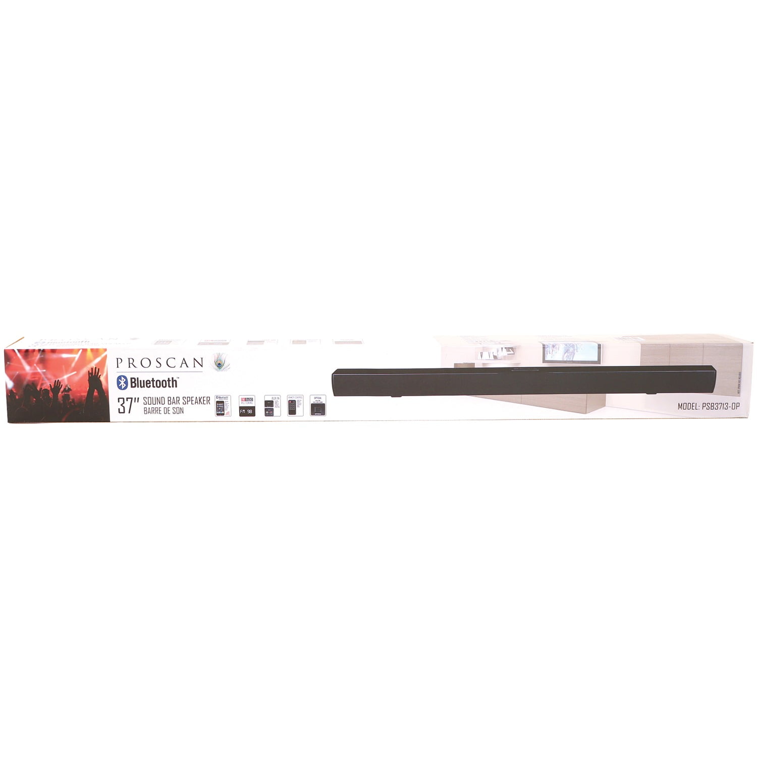 proscan bluetooth soundbar