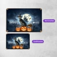 thumbnail image 5 of Happy Halloween Weimaraner Witch Pumpkins Bats Horizontal Metal Aluminum Sign Weim Gray Ghost Dog Lover Wall Art Home Decor - 13012, 5 of 5