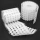 thumbnail image 5 of 1000 Pares Cintas Adhesivas Sujeción Doble Cara Ganchos Bucles Discos Blanco 15 Mm, 5 of 7