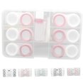 thumbnail image 4 of fashionhome Portable Contact Lenses Holder Transparent Travel Contact Lenses Container Storage Box Case Gadgets, 4 of 9