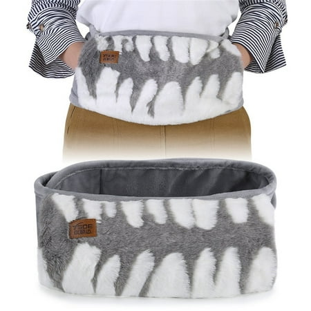 Heated Waist Belt, Waist Heating Pad, Hot and Cold Therapy Constant Temperature Heating with Carbon Fiber, Back Warmer Lumbar Wrap, Waist Belt Pain Relief for Muscle Strain Abdominal Pain