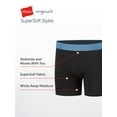 thumbnail image 4 of Hanes Originals Boys' SuperSoft Boxer Brief Underwear, Black, 5-Pack, 4 of 7
