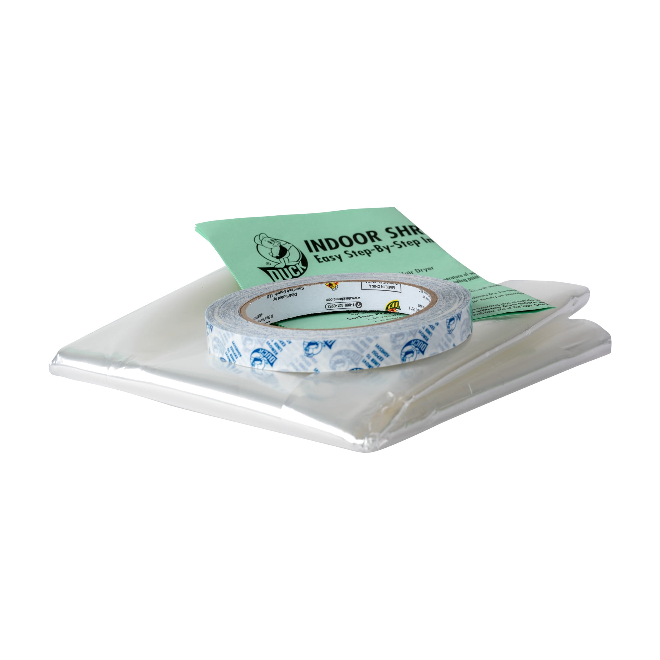 Duck Brand Shrink Film Clear Plastic Window Insulation Kit, 62 in. x 210 in., 5 Pack