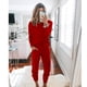thumbnail image 2 of Conjunto Deportivo PRETTYGARDEN Mujer 2 Piezas Rojo Talle S, 2 of 5