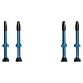 thumbnail image 1 of Paquete de 2 Tubeless Stem DIY Advancent Boquilla de metal Azul, 1 of 6